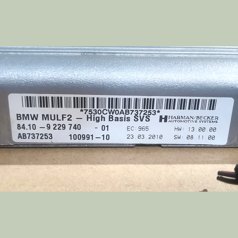 BMW F10  AUDIO AMPLIFIER & BLUETOOTH CTRL ANTENNA MODULES SET 9233592 / 9229740