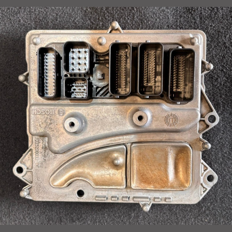BMW F12 640I N55 ENGINE CONTROL MODULE ECU SET WITH KEY  OEM - 7632155
