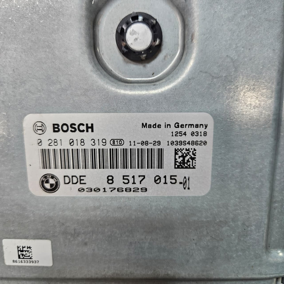 8517015-2012-2013 BMW X5 E70 3.0d N57 Engine Control Unit ECU DDE Key Set