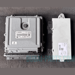 Load image into Gallery viewer, BMW 5 7 SERIES F01 F02 F10 F07 N57 D30 ENGINE CONTROL UNIT SET-NO KEY - 8509757