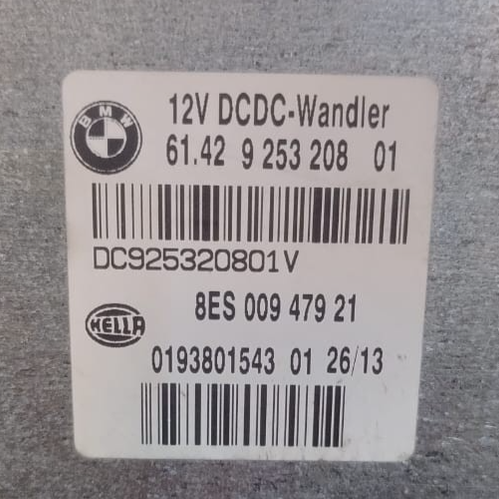 OEM 12-15 BMW X1 E84 DC Voltage Converter Control Module Unit -  9253208