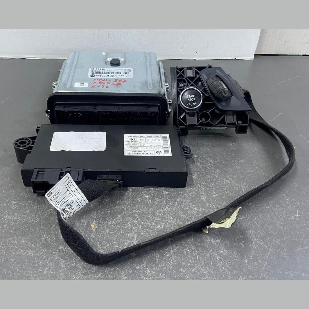 OEM BMW X5 E70 X6 E71 30dX Diesel N57 ENGINE CONTROL UNIT DDE 8517015 ECU SET