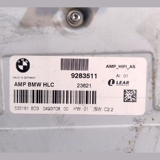 OEM BMW 320I RADIO AUDIO AMPLIFIER MODULE UNIT   HIFI FACTORY -9283511 -23621