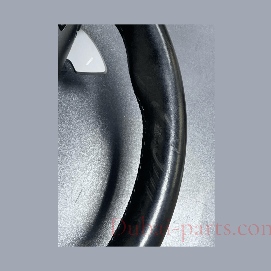 2011 BMW X5 X6 E70 E71 M Black Steering Wheel Leather  Paddle Shift OEM 6787816