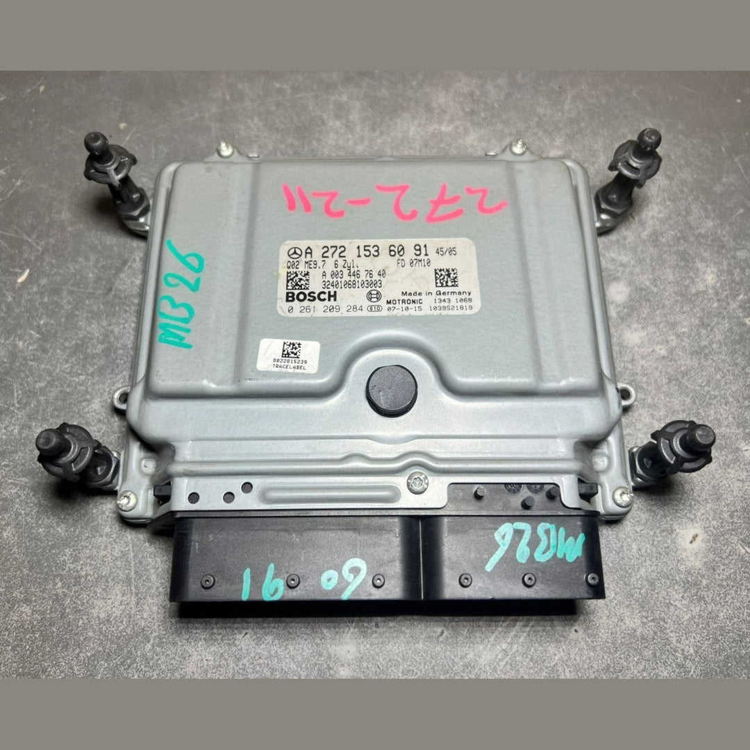 04-09 Mercedes W211 E-Klasse Motorsteuergerät Gerät ECM ECU A272 1536091 OEM