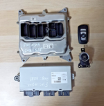 Load image into Gallery viewer, BMW F10 528i N20A CAS4 FEM Basic Control Unit Set w/Key OEM 8664661