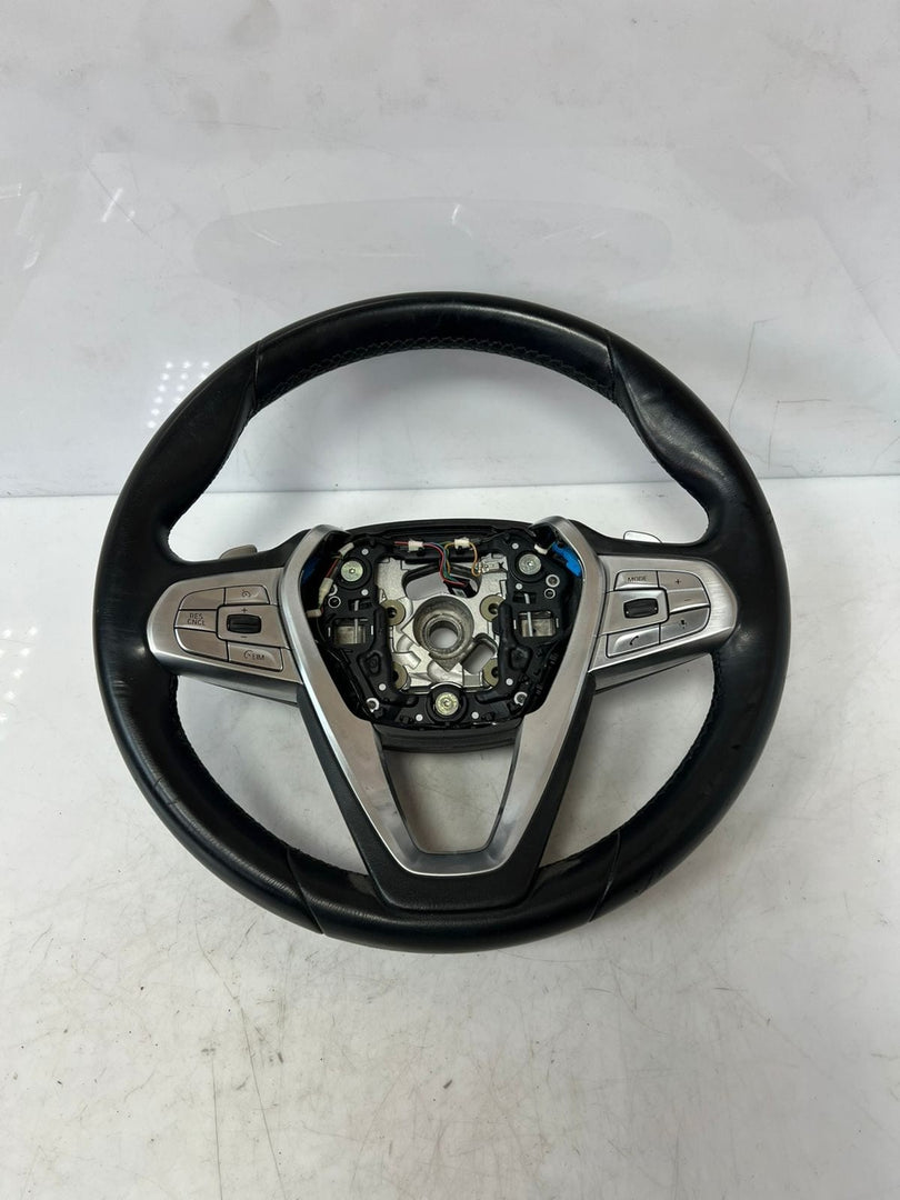 2019 BMW X5 G11 G30 Multifunctional Leather Steering Wheel With Paddles 6288904