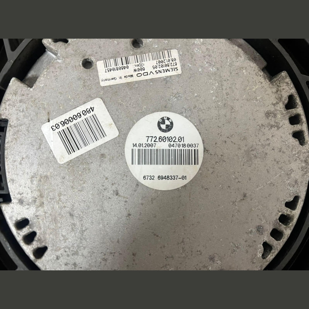 2006 BMW 760i Cooling Fan 6946372 E65 E66 760i 760Li E67 7 SERIES E65 E66