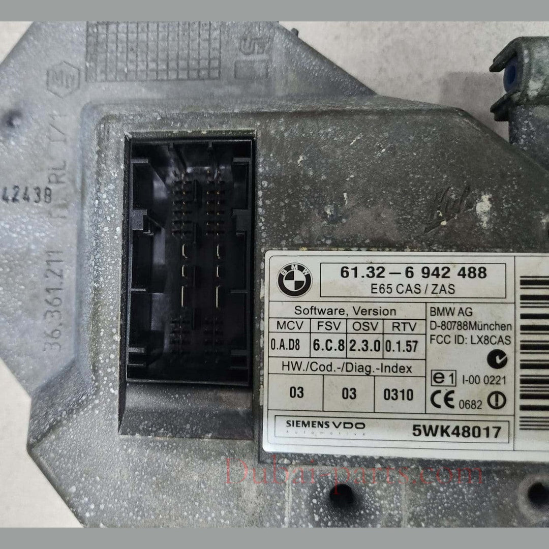 2004 BMW 735i E65 RIGHT HAND DRIVE Engine Control Unit 7540510 ECU SET 