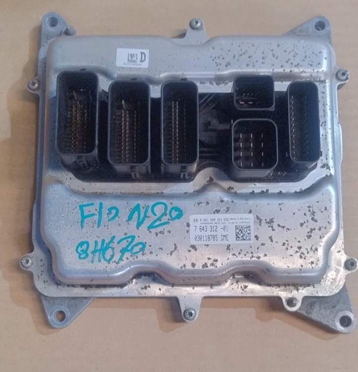 BMW 3,5 SERIES F30 F10 F11 X3 F25 N20 ENGINE CONTROL ECU MODULE DME- 7643312