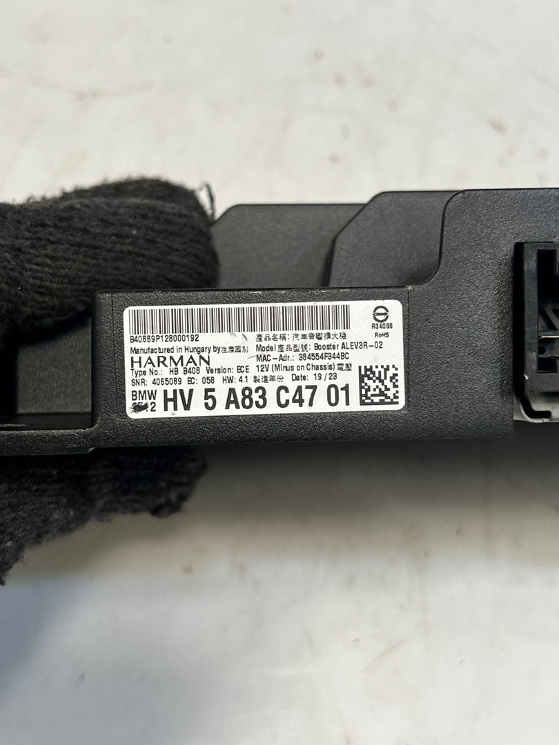 2023 BMW iX G60 G70 and i4 HARMAN Sound Amplifier 5A83C47 OEM