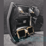 Load image into Gallery viewer, BMW F01 F02 740 750 CENTER CONSOLE REAR AIR VENT  GRILLE BLACK  OEM - 9118249