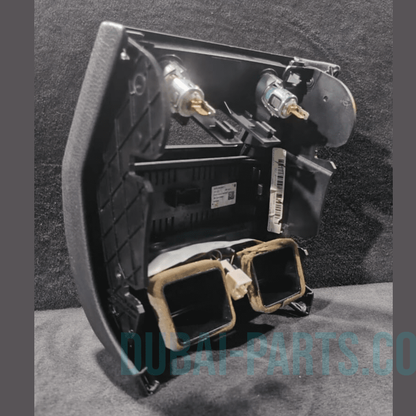 BMW F01 F02 740 750 CENTER CONSOLE REAR AIR VENT  GRILLE BLACK  OEM - 9118249