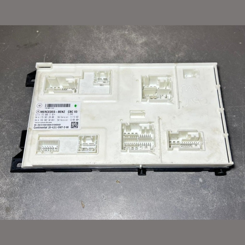 Mercedes-Benz W176 A-Class Front SAM Control Module Unit A176 9001101 OEM
