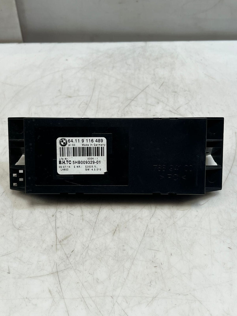 2007-2018 BMW X5 F15 and E70 3rd Row A/C Climate Control Module 9116489 OEM