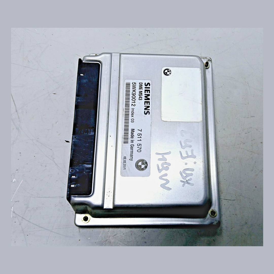 BMW 3,5, SERIES E46 E39 Z3 E36 M54 ENGINE CONTROL ECU MODULE DME MS43 7511570