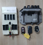 قم بتحميل الصورة إلى عارض الصور، BMW 118i 318i F20 F30 2015 B38 ECU DME Set 8662411 Complete Kit w/ Key OEM