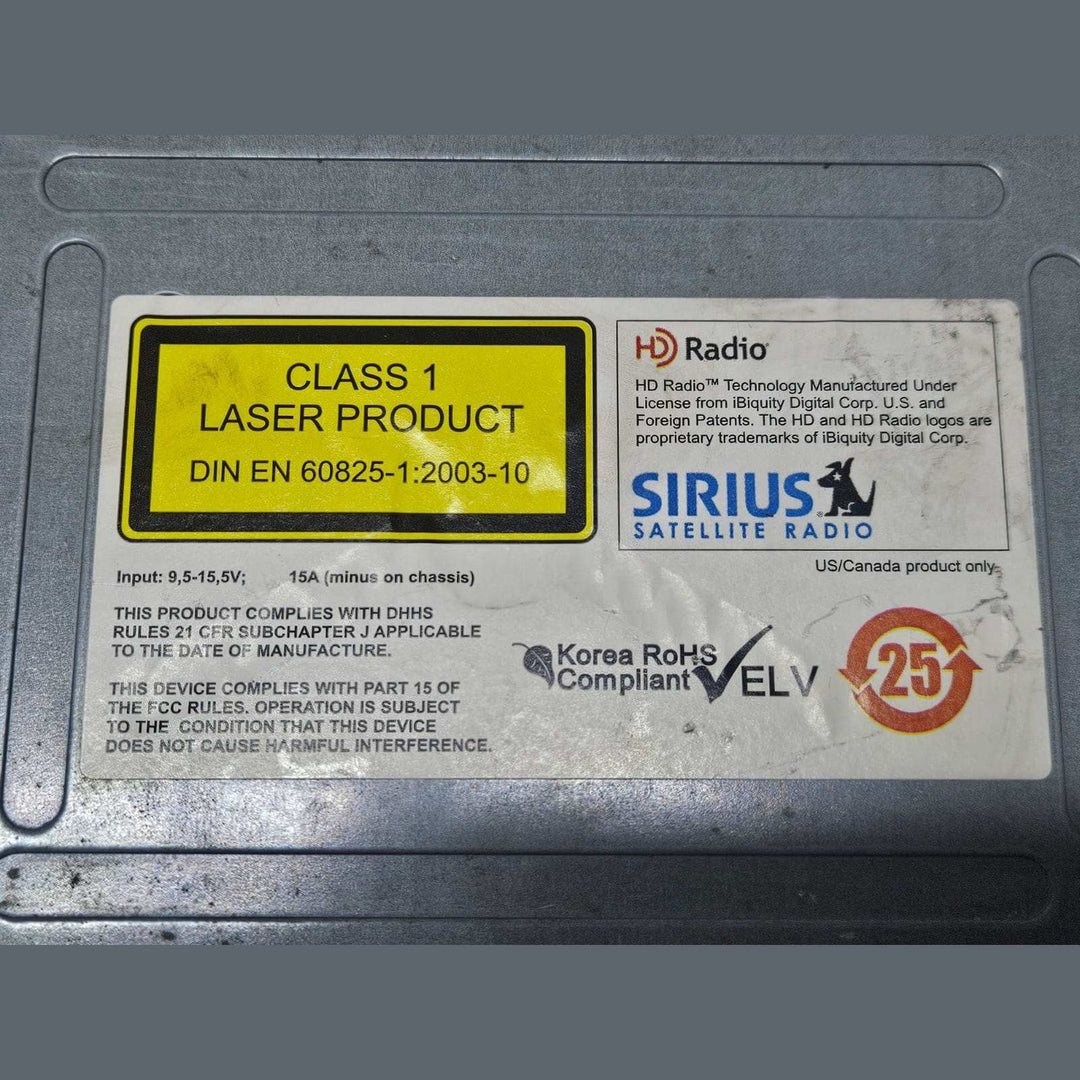 10-12 OEM BMW 5 F10 F11 HU CIC MID BUSINESS CD PLAYER SYSTEM CONTROLLER 9237202