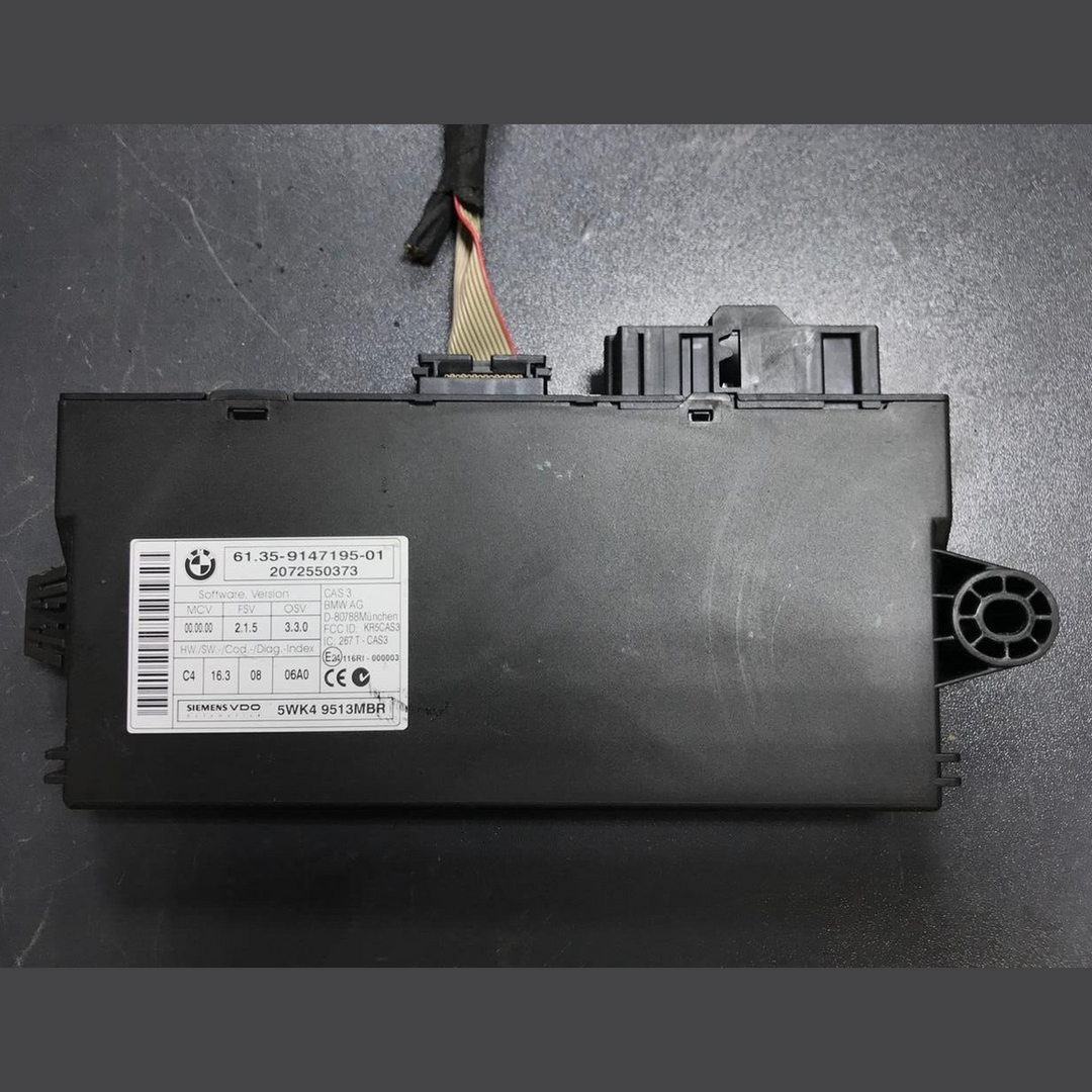 BMW 325i 2007 E90 N52N ENGINE CONTROL ECU UNIT SET DME  MSV80.0 7581123