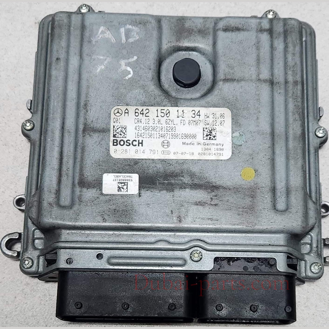 Benz Engine ECU A642 1501134  A 642 150 11 34 DIESEL ECU 3.0L 6 ZYL 