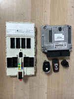 Bild in die Galerieansicht laden, BMW F30 N47D NS47 001 Engine Control Unit ECU SET DDE + FEM + KEY 8518976