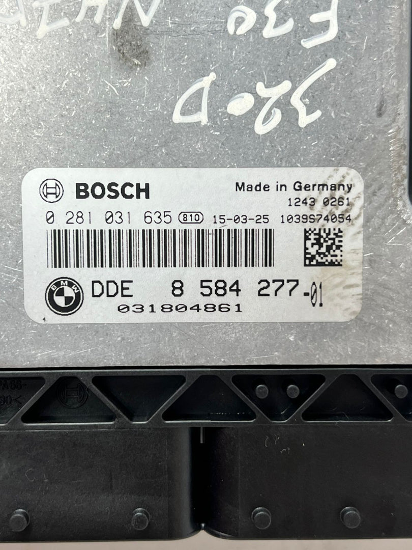 BMW F30 F31 320dX Diesel N47N 184HP Engine Control ECU Kit DDE 8584277 Automatic