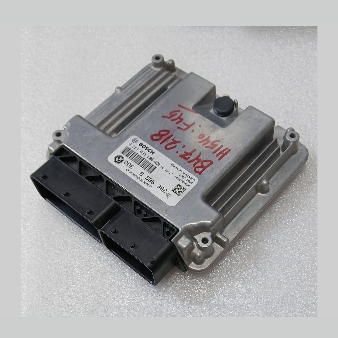 BMW 218d F45 2016 B47 ENGINE CONTROL UNIT ECU MODULE DDE 8596362
