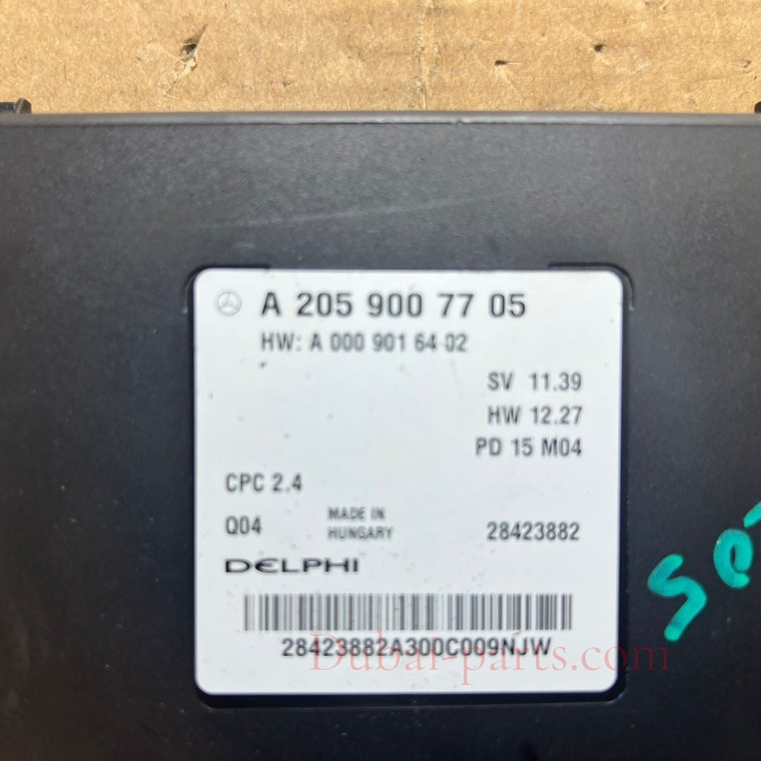 14–20 Mercedes W205 C-Class Transmission Control Module TCM/TCU A205 9007705 OEM