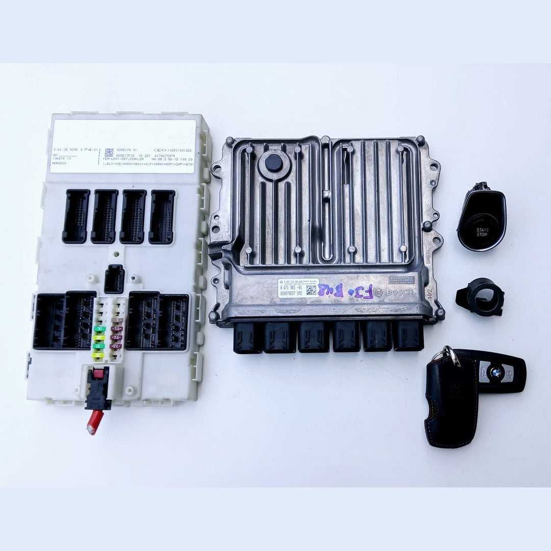 BMW 330e F30 LCI 2015-18 B48X ENGINE CONTROL UNIT ECU KIT DME 8671965