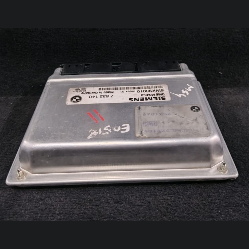 BMW Z4 E85 E86 3.0 2003 ENGINE CONTROL UNIT MODULE ECU ONLY MANUAL - 7532140