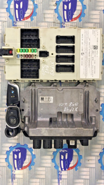 Load image into Gallery viewer, OEM BMW X1 F48 B48 2.0i 2016 ENGINE CONTROL UNIT ECU SET 8654466 BOSCH