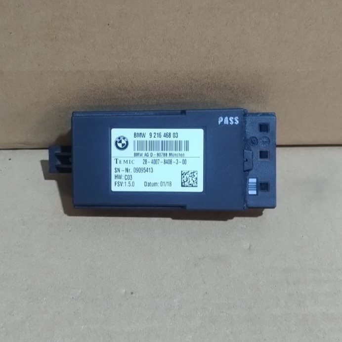 BMW F25 X3 F15 X5 F16 X6 HEATED SEAT CONTROL MODULE P/N 9216468