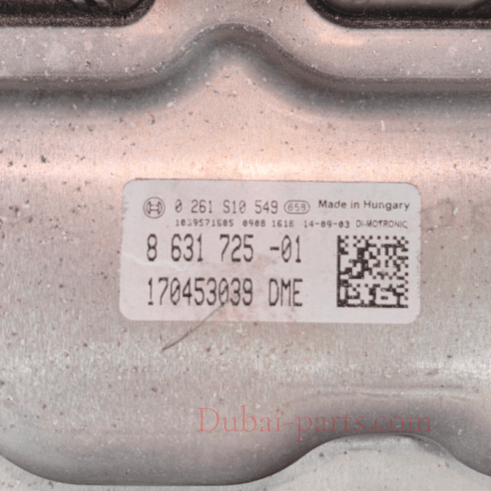 BMW F30 320i N20 MOTORSTEUERGERÄT STEUERGERÄT SET DME MIT SCHLÜSSEL 8631725