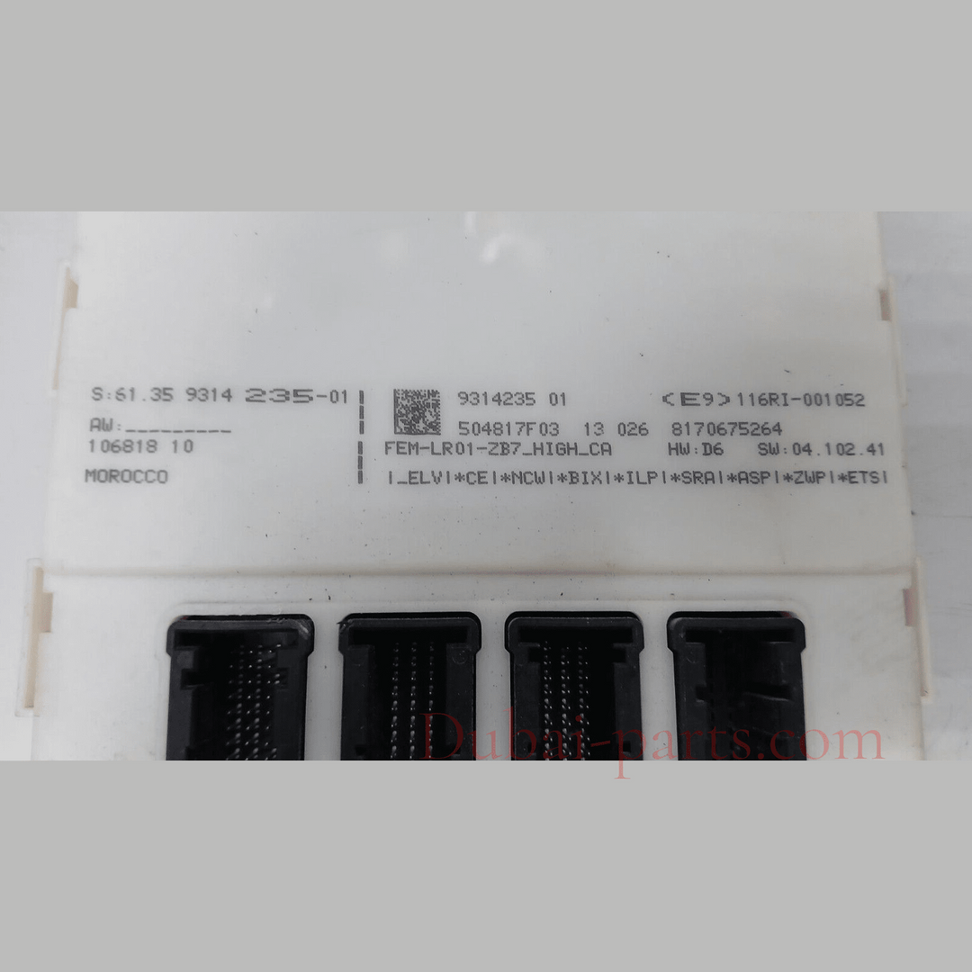 BMW 320d N47N F30 2013 ENGINE CONTROL ECU KIT 8573259