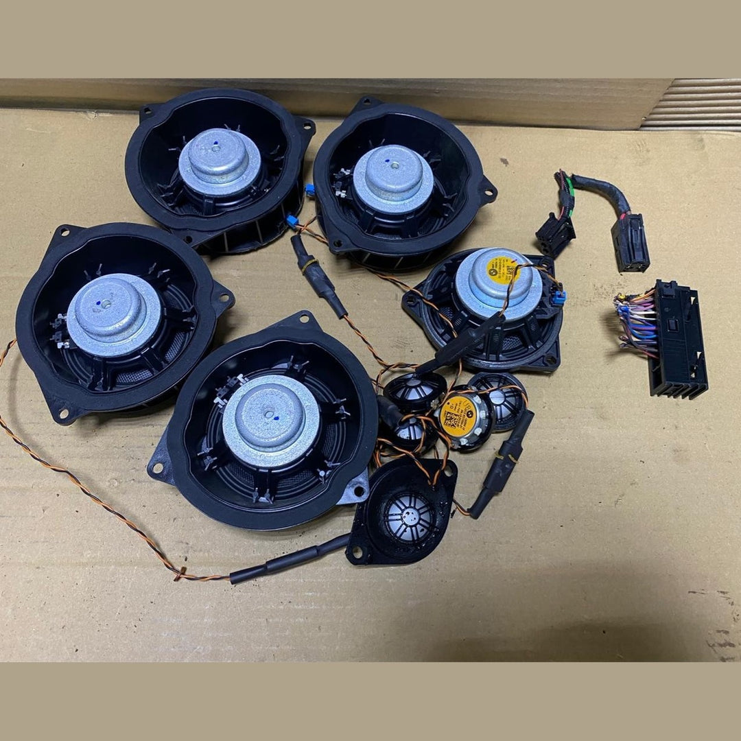 2012-2018 BMW X5 F15 HARMAN KARDAN SOUND SYSTEM FULL SETS HEAD UNIT AMPLI SUBWFR