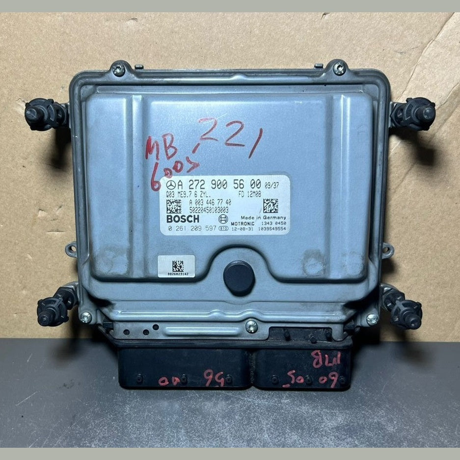 07-12 Mercedes W221 S-Klasse Motorsteuergerät Einheit ECM ECU A272 9005600 OEM