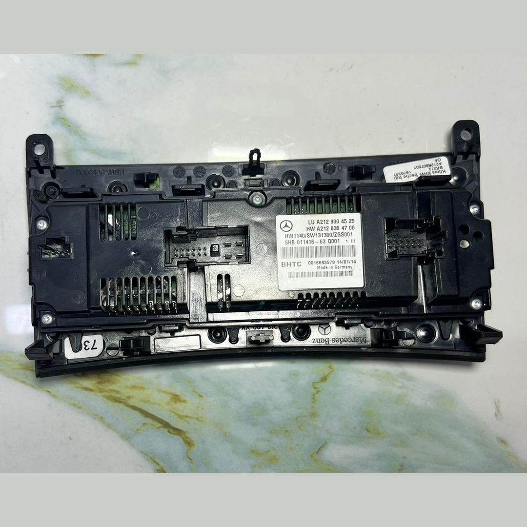 Mercedes Climate Control Unit A2129004525 C207 E-Coupe and W212 E-Class