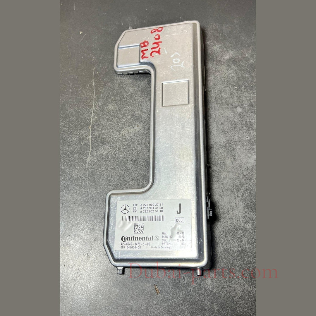 MERCEDES W222 S63 WINDSHIELD CAMERA LANE KEEP ASSIST CONTROL A222 9002711 OEM
