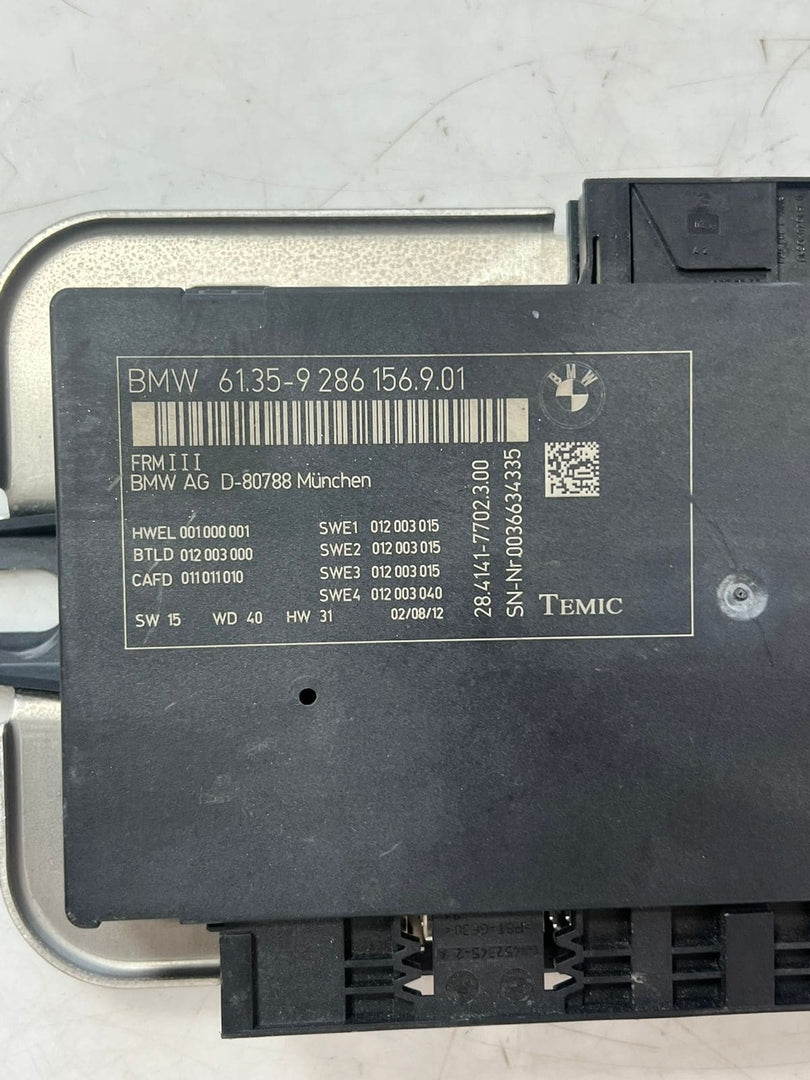 2011-2017 BMW X3 and X4 FRM3 Footwell Control Module 9286156 OEM