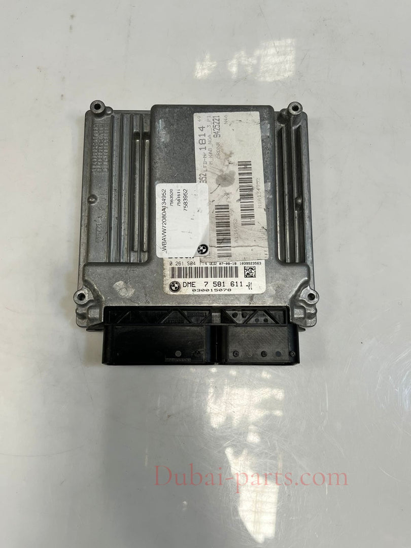 BMW E90 E60 320i N67N Engine Control Unit ECU ONLY DME 7581611 OEM