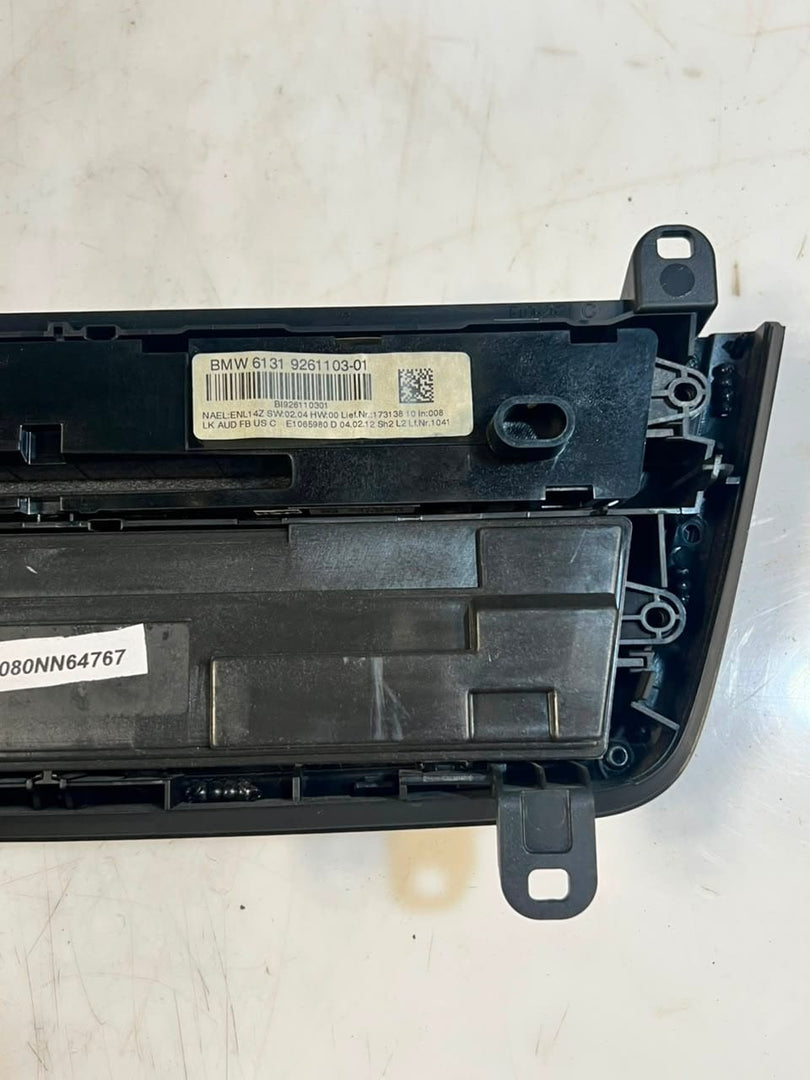 2012-2015 BMW 3' 4' F30, F31, F80 F32 F33 335i Climate Control Unit 9261103