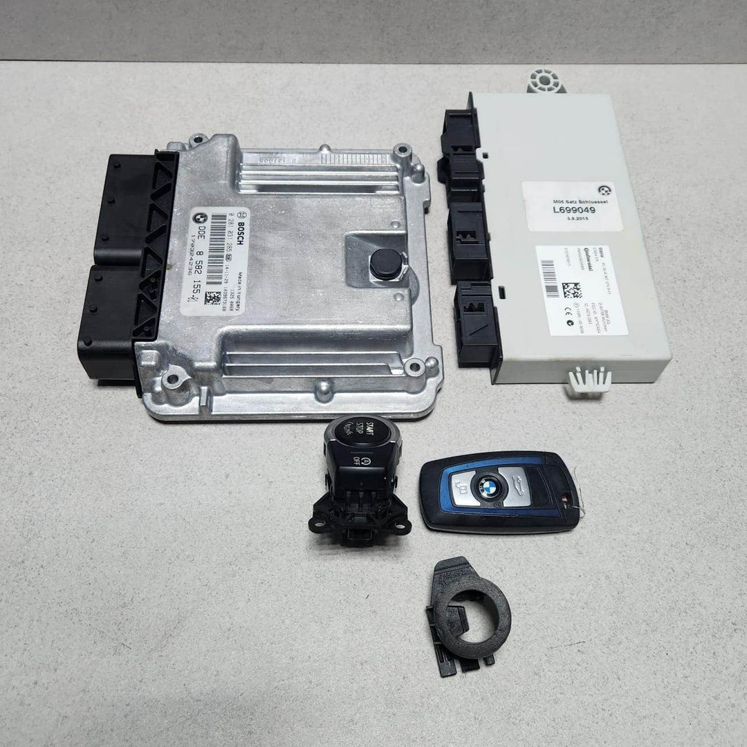 BMW Engine Control Unit 8582155 X3 F25 LCI DIESEL B47 ECU SET DIESEL