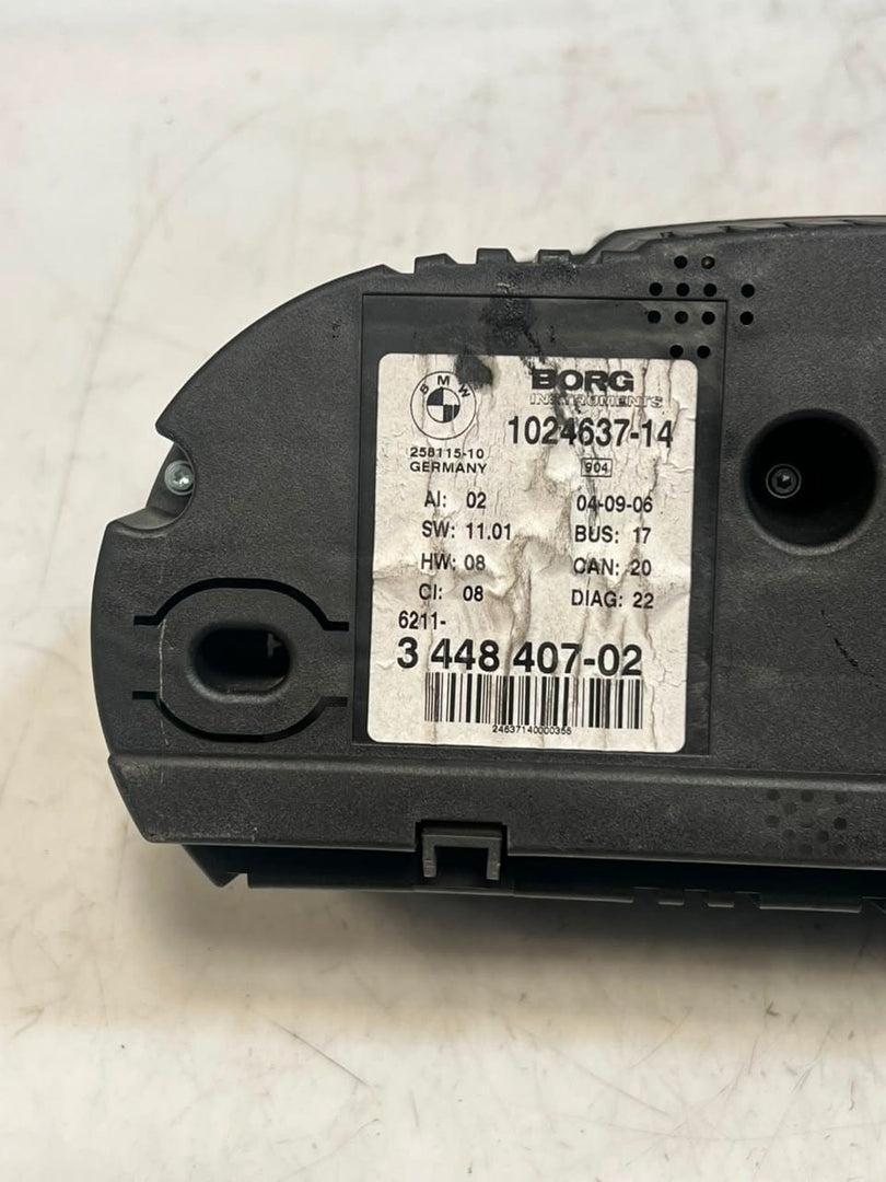 2005-2009 BMW X3 E83 Instrument Cluster SPEEDOMETER 3448407 OEM