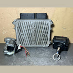 Bild in die Galerieansicht laden, Mercedes W211 ECU Engine Control Module Ignition Key Switch Set A272 1533279 OEM