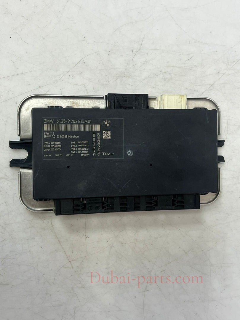2009-15 BMW F01 F02 F07 740i 750i 550i 650i FRM3 Footwell Module 9203815 OEM