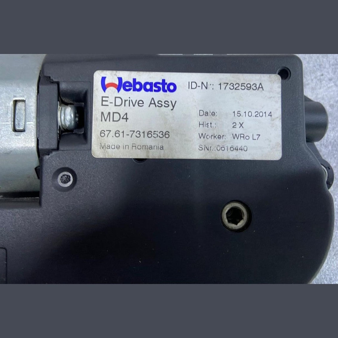 OEM BMW G11 G12 SUNROOF MOTOR DRIVE UNIT 7316536