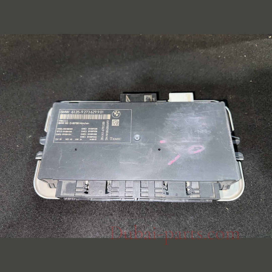 2010-2013 BMW 528i, 535i, 550i, 640i, 650i, 750i Footwell Control Module 9273629