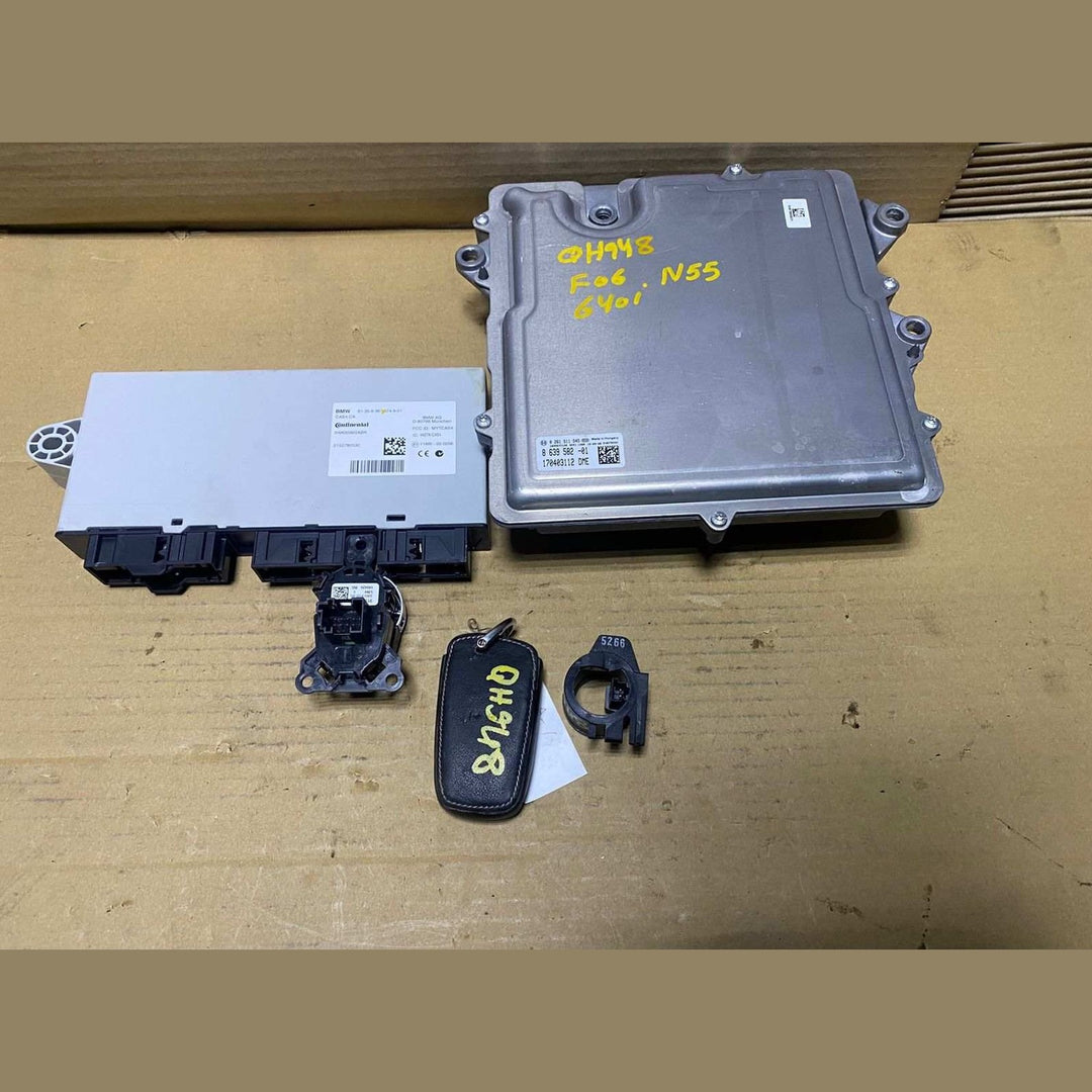 2014-2016 BMW 640I Engine Control Module 8639582 F10 F06 N55 ECU SET 535I