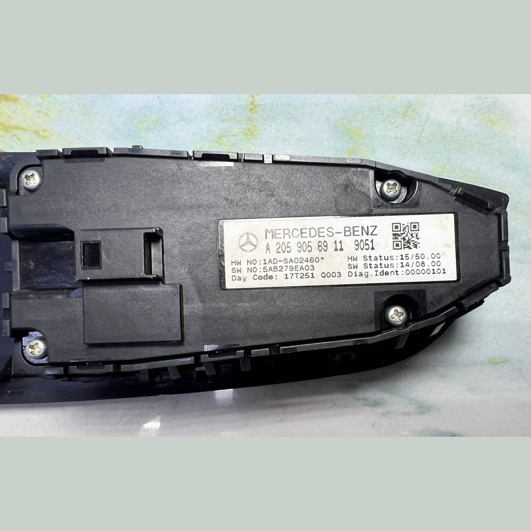 Mercedes Power Window Control Switch A2059056911 W205 C Class and Vito W447