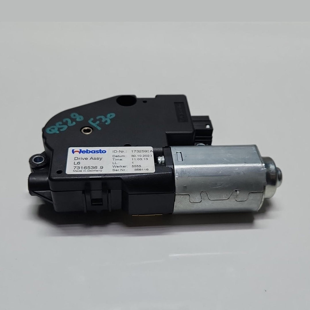 2014-2016 BMW 435i Sunroof Motor 7316536 3 Series F30 F80 G30 G31 G38 OEM